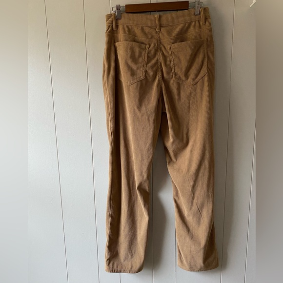 SHEIN ribbed corduroy khaki pants. Size large - Picture 3 of 6